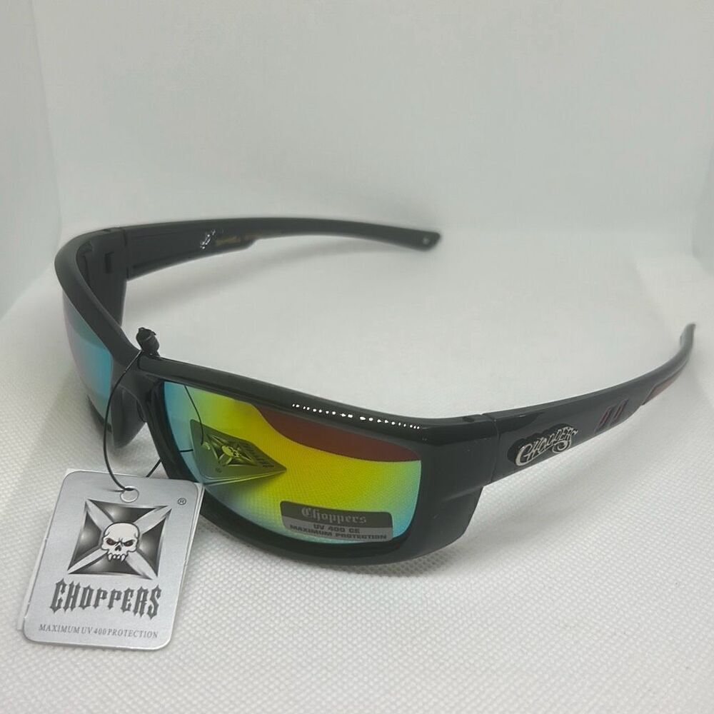 Choppers Biker Mirrored Sunglasses